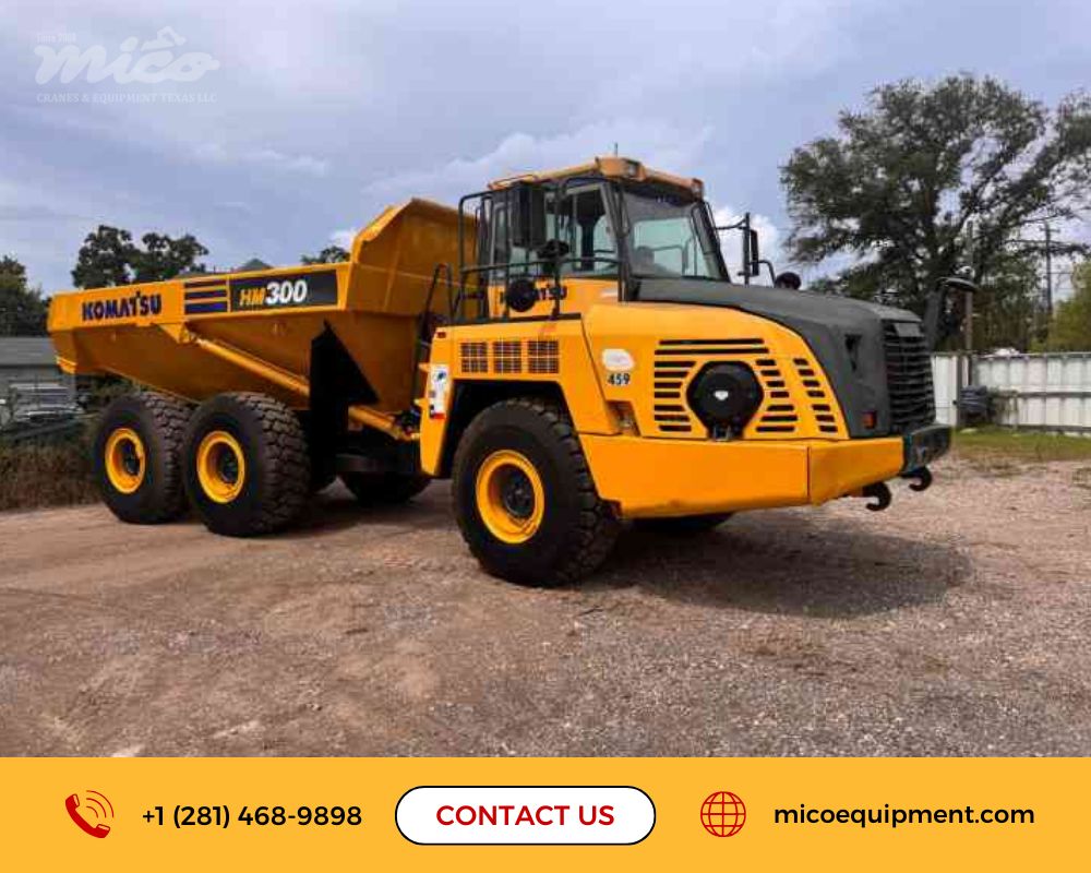 Used KOMATSU Articulated Dump Truck for Sale in HOUSTON, TEXAS